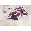 Veiligheidsetiketten wit 45,7x21,2 mm extreem sterk klevende folie mat 1200 st.
