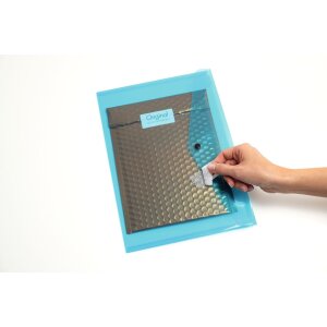Veiligheidsetiketten wit ø 40 mm rond extreem sterk klevende folie mat 600 st.