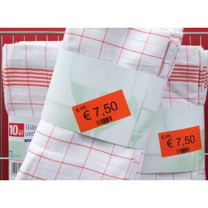 Etiketten a4 groen 105x37 mm papier mat 1600 st.