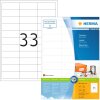 Etiketten Premium a4, wit 66x25,4 mm papier mat 3300 st.