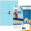 Etiketten a4 blauw 105x148 mm papier mat 400 st.