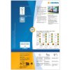 Etiketten a4 blauw 105x148 mm papier mat 400 st.