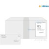 Etiketten a4 blauw 105x148 mm papier mat 400 st.