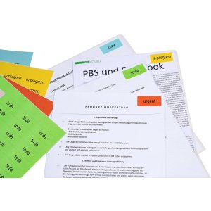 Etiketten a4 geel 70x37 mm papier mat 2400 st.