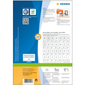 Etiketten Premium a4, wit 105x57 mm papier mat 1000 st.