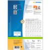Etiketten Premium a4, wit 70x32 mm papier mat 2700 st.