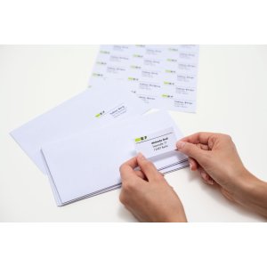 Etiketten Premium a4, wit 70x36 mm papier mat 2400 st.
