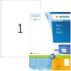 Etiketten Premium a4, wit 200x297 mm papier mat 100 st.