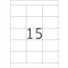 Etiketten Premium a4, wit 70x50,8 mm papier mat 3000 st.