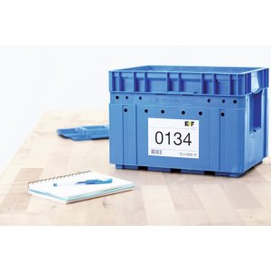 Etiketten Premium a4, wit 105x297 mm papier mat 200 st.
