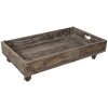 Doos op wielen 73x44x16 cm bruin - 5H0378L