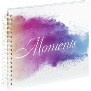 Spiraal Album Watercolor Moments, 28x24 cm, 50 witte paginas