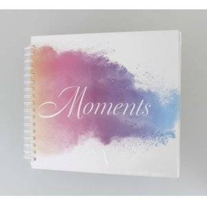 Spiraal Album Watercolor Moments, 28x24 cm, 50 witte paginas