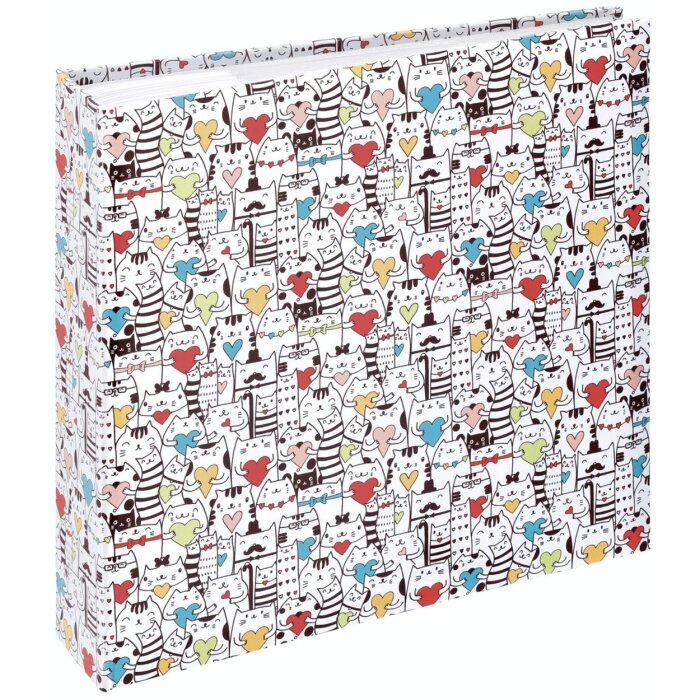 Memo Album Figuren, voor 200 fotos in 10x15 cm formaat, Cats