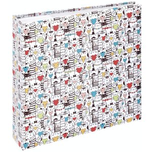 Memo Album Figuren, voor 200 fotos in 10x15 cm formaat, Cats