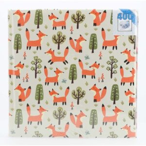 Jumbo album Forest, 30x30 cm, 100 witte paginas, Vos