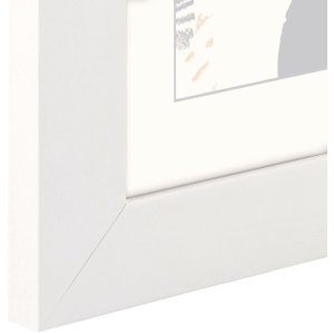 Houten lijst Skara, wit, 15 x 20 cm