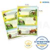 School labels paarden, glinsterden