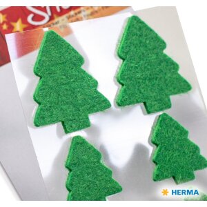 magische kerstbomen, vilt