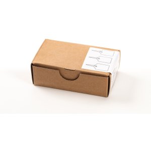 Hangetiketten 18x28 mm met draad wit 1000 st.