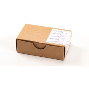 Opknoping etiketten 10x22 mm met draad wit 1000 st.