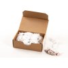 Opknoping etiketten 10x22 mm met draad wit 1000 st.