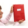 Schriftfolie pp a4 gekaft-wit