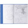 Schriftfolie pp a4 gedekt-donkerblauw