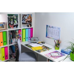 Schriftfolie pp a5 transparant-geel