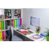 Schriftfolie pp a5 transparant-rood