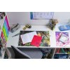 Schriftfolie pp a5 transparant-rood