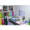 Schriftfolie pp a5 transparant-blauw