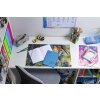 Schriftfolie pp a5 transparant-blauw