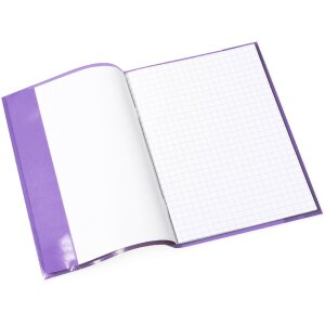 Schriftfolie pp a5 transparant-paars