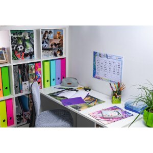 Schriftfolie pp a5 transparant-paars