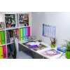 Schriftfolie pp a5 transparant-paars