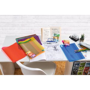 Schriftfolie pp a4 transparant-geel