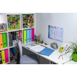 Schriftfolie pp a4 transparant-blauw