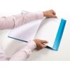 Schriftfolie pp a4 transparant-blauw