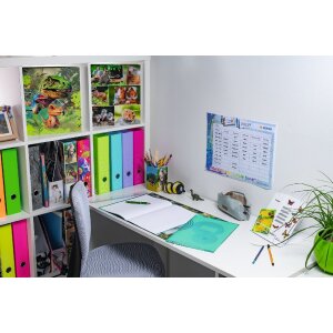 Schriftfolie pp a4 transparant-groen
