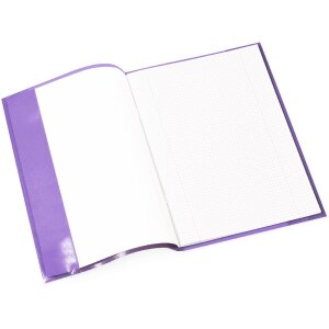 Schriftfolie pp a4 transparant-paars