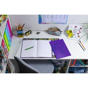Schriftfolie pp a4 transparant-paars