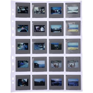 Slide sleeves voor 35mm dias, 100 sleeves