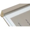 s223k7 Taupe Houten Lijst voor het Inlijsten van Voorwerpen 30x30 cm