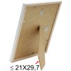 s236k1 Houten lijst in wit 10x15 cm