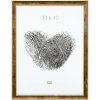 s40jb2 Houten lijst in goudkleur met groene en donkerrode tinten 13x18 cm