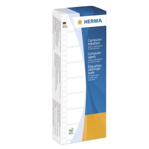 Computer etiketten geel 88,9x35,7 mm papier mat 2000 st.