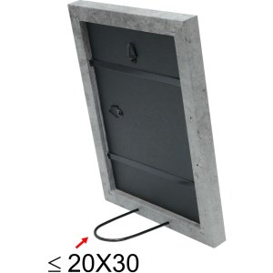 s45sr7 Moderne Betonlook Fotolijst 40x60 cm