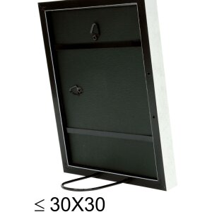 s46df1 Fotolijst in wit met zilveren rand 13x13 cm