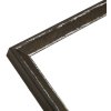 s46df2 Fotolijst in zwart met zilveren rand 10x15 cm